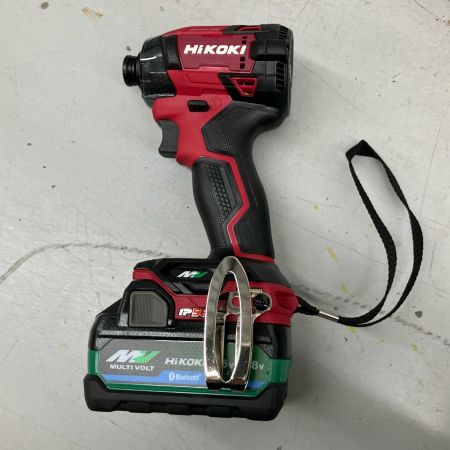 HiKOKI ハイコーキ インパクトドライバ 充電器・充電池2個・ケース付 コードレス式 36v 2.5Ah J3504334 WH36DD 2XHRSZ レッド