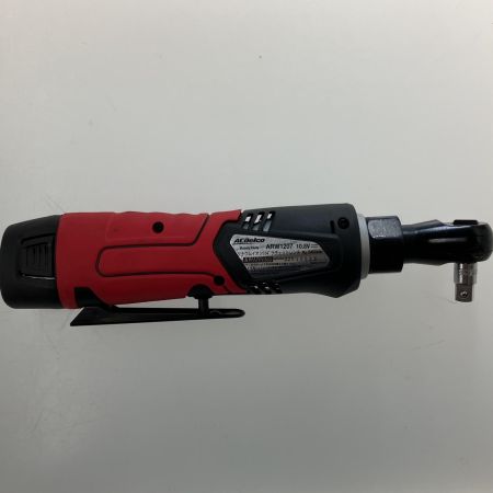  ACDelco リチウムイオン1/4” ラチェットレンチ 充電池1個付 コードレス式 10.8v ARW1207 レッド