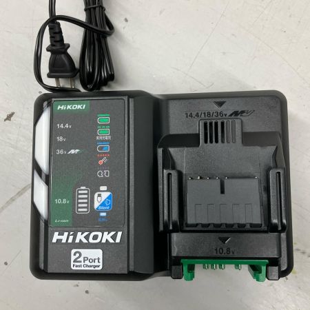 HiKOKI ハイコーキ インパクトドライバ 充電器・充電池2個・ケース付 18v/26v J3504331 WH36DD(2XH) レッド