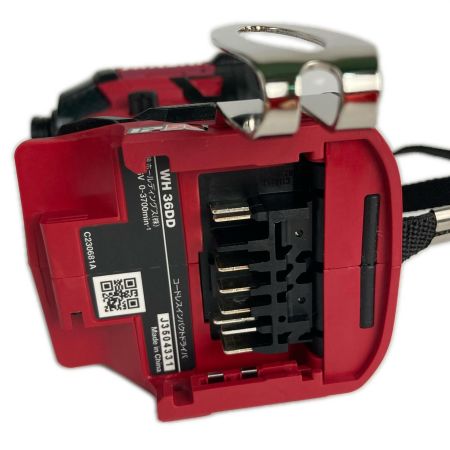  HiKOKI ハイコーキ 電動インパクトドライバ WH36DD 2XHRSZ レッド 充電器・充電池2個・ケース付 