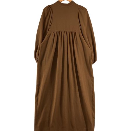  VERMEL par iena ジョーゼットワンピース ロング パフスリーブ IENA