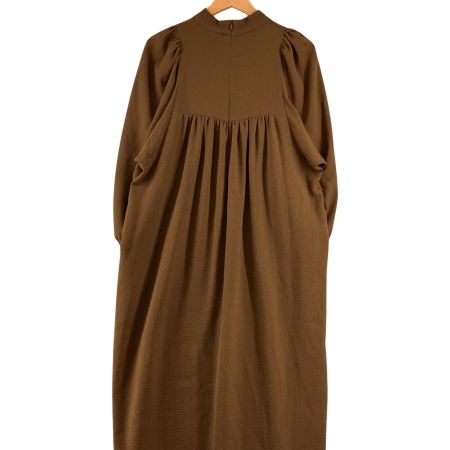  VERMEL par iena ジョーゼットワンピース ロング パフスリーブ IENA