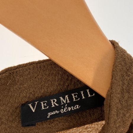  VERMEL par iena ジョーゼットワンピース ロング パフスリーブ IENA