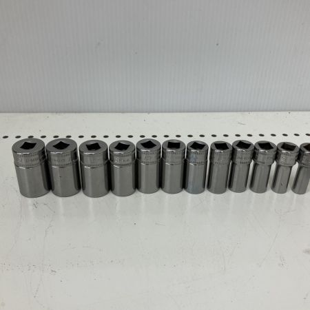  Snap-on スナップオン 3/8dr 6角セミディープソケット FSMS8/9/10/11/12/13/14/15/16/17/18/19