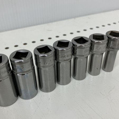  Snap-on スナップオン 3/8dr 6角セミディープソケット FSMS8/9/10/11/12/13/14/15/16/17/18/19