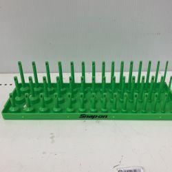 △△ Snap-on スナップオン  3/8 ソケットホルダー　3列　メトリック　グリーン KA383METGN グリーン Bランク