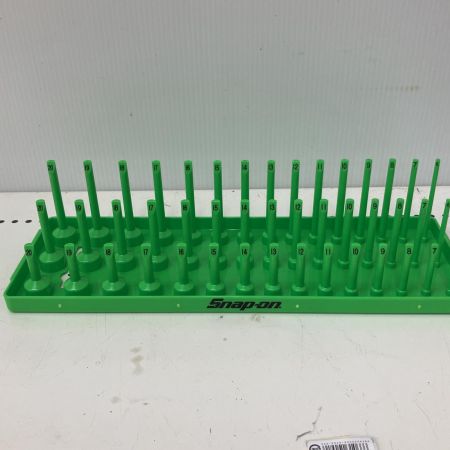  Snap-on スナップオン  3/8 ソケットホルダー　3列　メトリック　グリーン KA383METGN グリーン