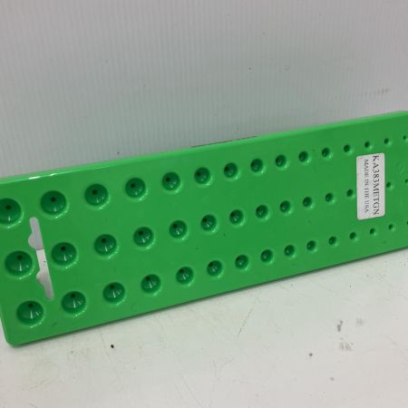  Snap-on スナップオン  3/8 ソケットホルダー　3列　メトリック　グリーン KA383METGN グリーン