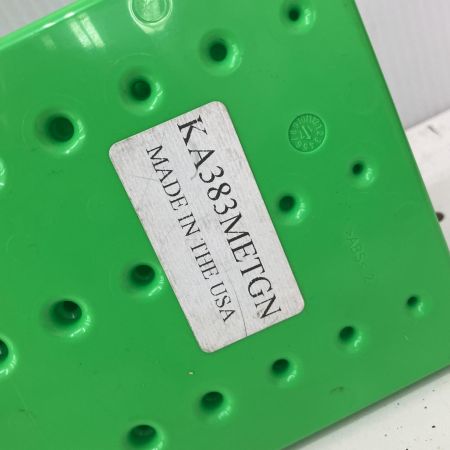  Snap-on スナップオン  3/8 ソケットホルダー　3列　メトリック　グリーン KA383METGN グリーン