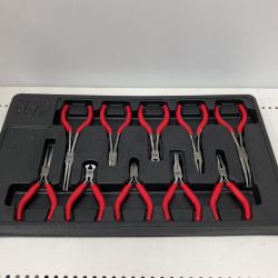 △△ MAC TOOLS マック  ミニプライヤーセット 10PC PSM10MA レッド Aランク