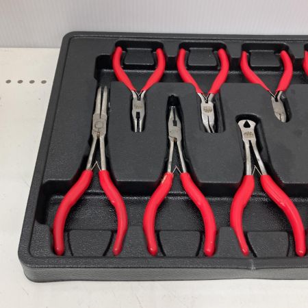  MAC TOOLS マック  ミニプライヤーセット 10PC PSM10MA レッド