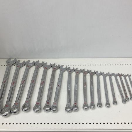  MAC TOOLS マック メトリックコンビネーションレンチ　18個セット M7CL440〜M24CL440