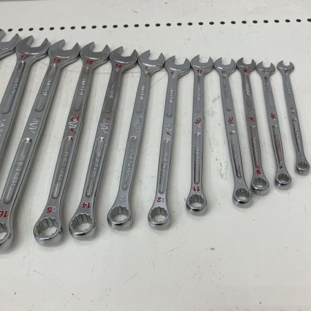  MAC TOOLS マック メトリックコンビネーションレンチ　18個セット M7CL440〜M24CL440