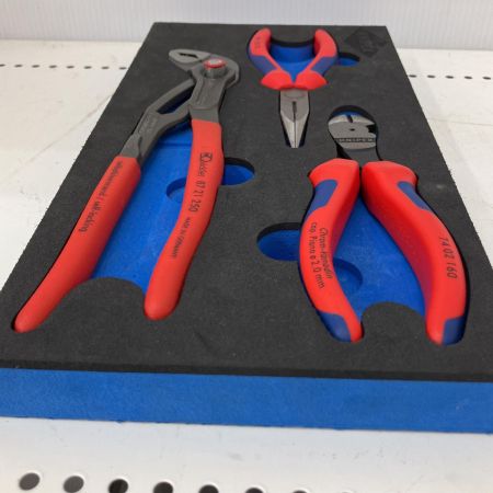  KNIPEX クニペックス コブララジオペンチニッパー3PCセット KNI031SET