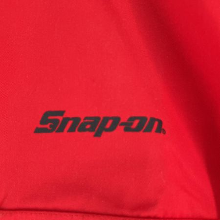  Snap-on スナップオン 半袖 作業用 つなぎ　Lサイズ レッド