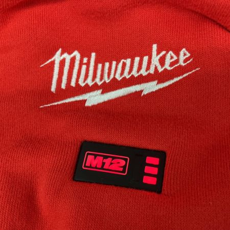  Milwaukee 加熱ジャケット M12 ヒートフーディー XL +バッテリー レッド