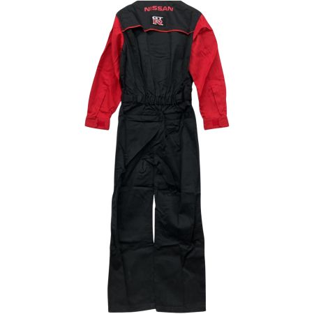  NISSAN 日産 GT-R つなぎ ブラック×レッド