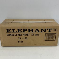 △△ ZOJIRUSHI CORPORATION 象印 レバーブロック　0.8t 1.5m YA-80 Sランク