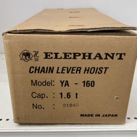  ZOJIRUSHI CORPORATION 象印 レバーブロック 　1.6t 1.5m YA160