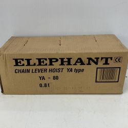 △△ ZOJIRUSHI CORPORATION 象印 レバーブロック　0.8t 1.5m YA-80 Sランク