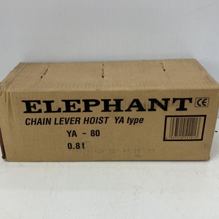  ZOJIRUSHI CORPORATION 象印 レバーブロック　0.8t 1.5m YA-80