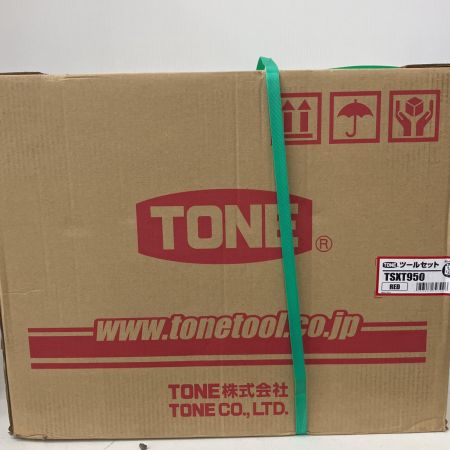  TONE トネ  整備用 工具セット ツールセット　全86点 (9.5sq&12.7sq) TSXT950 レッド