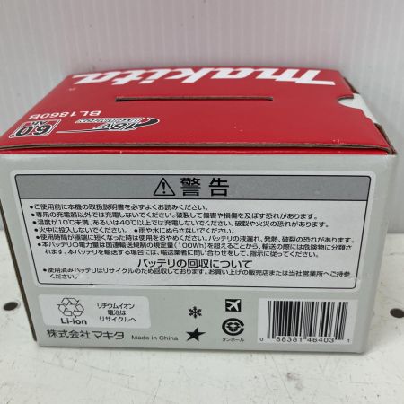  MAKITA マキタ 18V 6ah バッテリー BL1860B