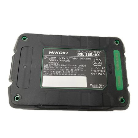 HiKOKI ハイコーキ 36Vバッテリー BSL36B18X 未使用品