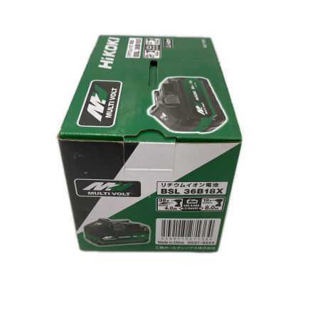 HiKOKI ハイコーキ 36Vバッテリー BSL36B18X 未使用品
