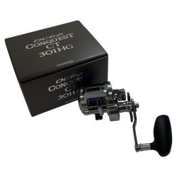 △△ SHIMANO シマノ カウンター付ベイトリール 4 オシア コンクエスト CT301HG 046727 Aランク