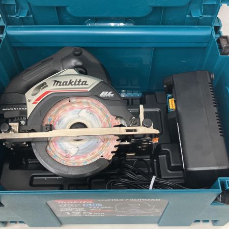  MAKITA マキタ 125mm 　18V 充電式マルノコ 充電器・充電池1個・ケース付 HS474DRGXB ブラック