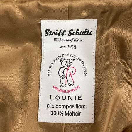  LOUNIE ルーニィ × Steiff Schulte ショート丈アウター 36 ブラウン