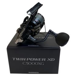 △△ SHIMANO シマノ スピニングリール 25 ツインパワー XD C5000XG-B C5000XG Aランク