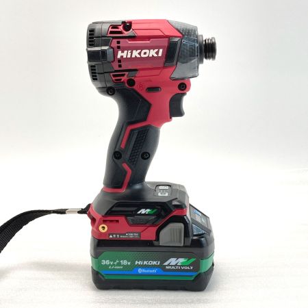 HiKOKI ハイコーキ コードレスインパクトドライバ 36V スコーピオンレッド レッド 未使用品 付属品完備