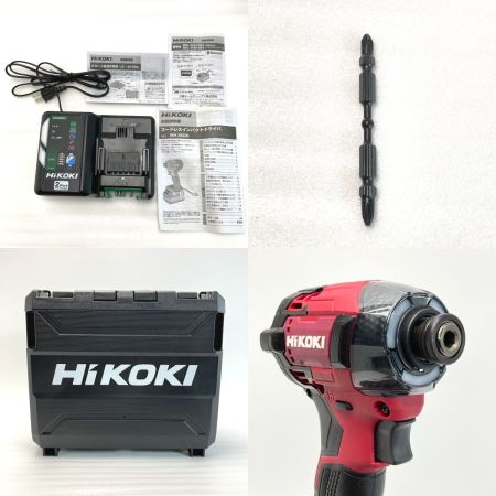  HiKOKI ハイコーキ コードレスインパクトドライバ 36V スコーピオンレッド レッド 未使用品 付属品完備