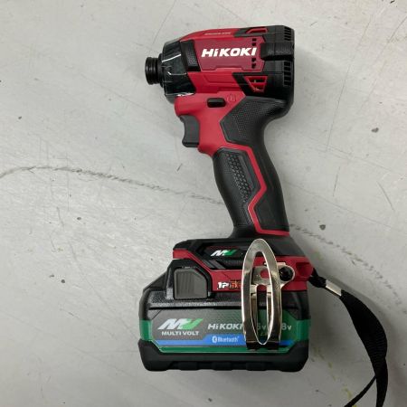 HiKOKI ハイコーキ  インパクトドライバ  付属品完備 コードレス式 18v J4503533 WH36DD レッド