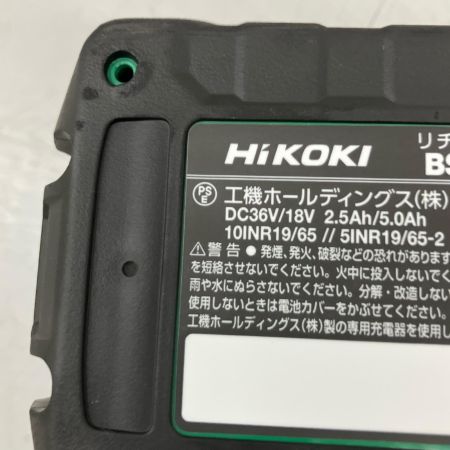 HiKOKI ハイコーキ  インパクトドライバ  付属品完備 コードレス式 18v J4503533 WH36DD レッド