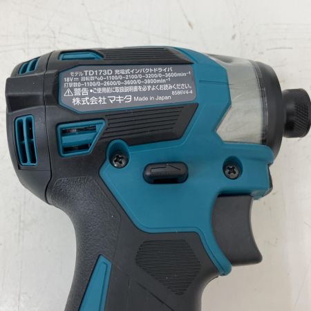  MAKITA マキタ 18V 充電式インパクトドライバ　本体のみ TD173DRGX ブルー