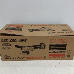 △△ MAKITA マキタ 18V 100mm 充電式ディスクグラインダ 本体のみ GA408D Aランク