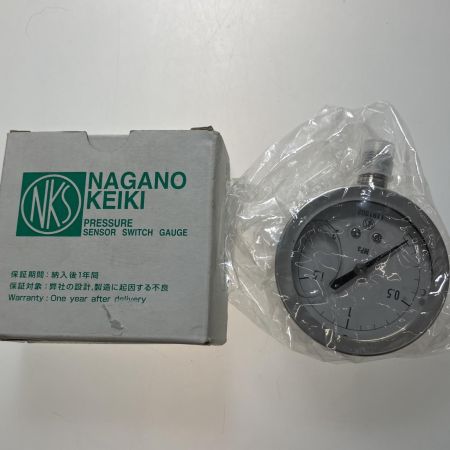  GV50-173 長野計器　グリセリン入り圧力計