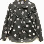 △△COMME des GARCONS コムデギャルソン 変形Tシャツ 半袖 カットソー  GK-T014 AD2022 ブラック COMME des GARCONS コムデギャルソン 変形Tシャツ 半袖 カットソー GK