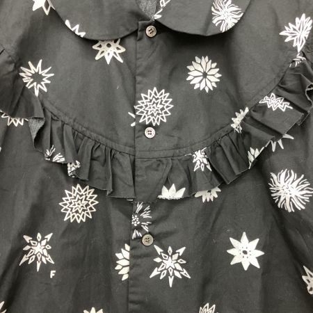  COMME des GARCONS コムデギャルソン フリルブラウス AD2023 sizeS 1M-B013-052 ブラック