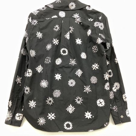  COMME des GARCONS コムデギャルソン フリルブラウス AD2023 sizeS 1M-B013-052 ブラック