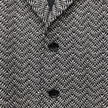  COMME des GARCONS コムデギャルソン JUNYA WATANABE ウール×レザー コート 異素材MIX AD2017 JT-C017 ブラック