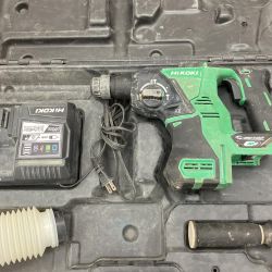 △△ HiKOKI ハイコーキ 36V コードレスロータリハンマドリル　充電器・ケース付き  DH36DPA(2XP) Bランク