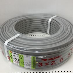 △△ YAZAKI 電材 VVFケーブル　グレー　 2025/07製造 Sランク