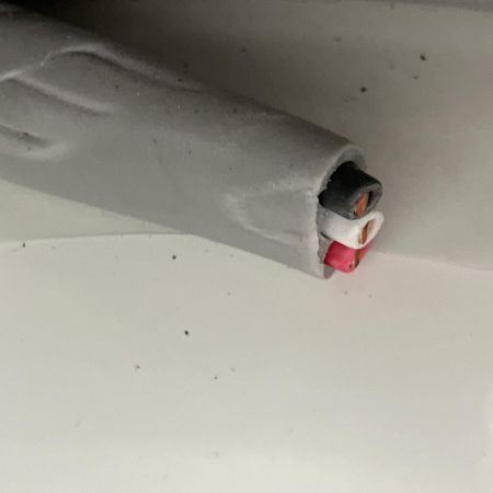  YAZAKI 電材 VVFケーブル　グレー　 2025/05製造