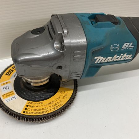  MAKITA マキタ 125mm 40V充電式ディスクグラインダ スライドスイッチ　充電池2個・ケース付 GA018G