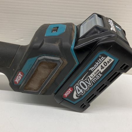  MAKITA マキタ 125mm 40V充電式ディスクグラインダ スライドスイッチ　充電池2個・ケース付 GA018G