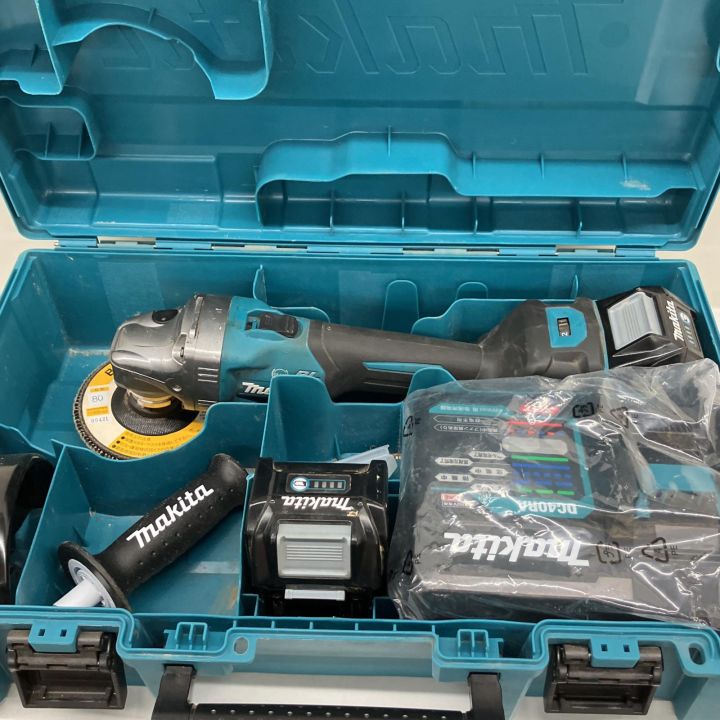 MAKITA マキタ 125mm 40V充電式ディスクグラインダ スライド MAKITA マキタ 125mm 40V充電式ディスクグラインダ スライド